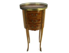 Italian Neoclassical Maggiolini-Style Marquetry Inlaid Six-Drawer Double Dresser with Tapered Legs — listing 5
