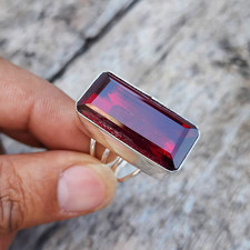Sterling Silver Marquise-Cut Garnet Cluster Ring — listing 5