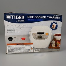 Tiger JBV-G10U 5.5-Cup Micom Rice Cooker & Warmer, White — listing 3