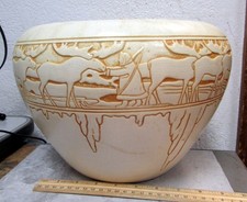 Weller Knifewood Swan Pattern Jardiniere — listing 3