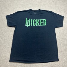Wicked The Musical/Movie Graphic T-Shirt - Black with Green 'Pink Goes Good With Green' Print — listing 2