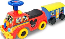 Disney Mickey Mouse Police Car Ride-On Toy with Steering Wheel & Sounds — listing 4