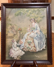 Lot of Small Framed 3D Paper Tole Decoupage Art Prints (Florals, Fruit, Kittens)