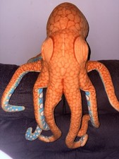 Large Yellow Plush Octopus Stuffed Animal with Realistic Tentacles — listing 4