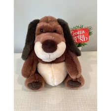 Brown Floppy Puppy Dog Plush Stuffed Animal