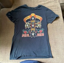 Guns N' Roses "Est. 1985" Skulls & Cross Graphic Band T-Shirt, Size 2XL — listing 5