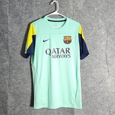 FC Barcelona Green Third/Away Soccer Jersey with Spotify Sponsor — listing 3