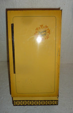 Vintage Wolverine "Polar" Tin Litho Toy Refrigerator with Debossed Food Graphics — listing 5