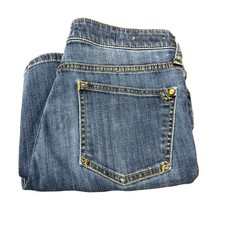 Pilcro and the Letterpress Stet Fit Jeans, Light Gray, Size 27, listing 4