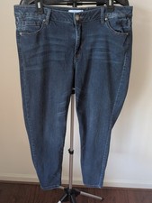 Lane Bryant Women's Plus Size Blue Denim Jeans, Size 26 — listing 2