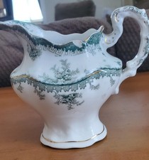John Maddock & Sons Royal Vitreous Saucer with Floral Trellis Border — listing 4