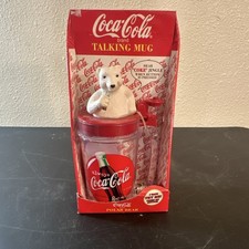 Vintage 1998 Coca-Cola Ceramic Coffee Mug with Graffiti/Pop-Art Bottle Design — listing 2