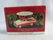 Hallmark Keepsake Ornament 1957 Dodge Sweptside D100 All-American Trucks #5 — listing 6