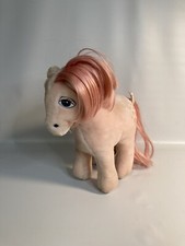 Vintage 1983 My Little Pony G1 'Cotton Candy' Earth Pony - White Body with Pink Hair, Heart Cluster Symbol — listing 2