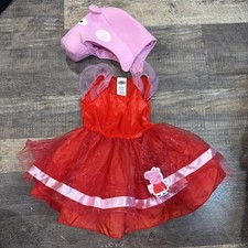 Peppa Pig "Best of Friends" Baby Girl Tutu Dress, Size 12M, Navy — listing 4