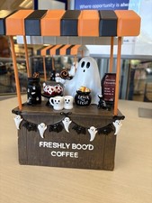 Freshly Boo'd Coffee Ghost Stand Halloween Resin Tabletop Decoration — listing 3
