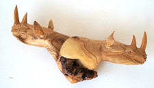 Polished Burl Wood Freeform Sculpture / Natural Root Burl Display Piece — listing 2