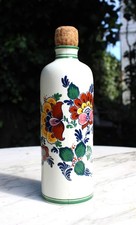 Bols Delft Blue Ceramic Liquor Bottle with Windmill Motif, Made in Holland, 28cm — listing 4