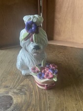 Petigree Pets "Gabrielle" Hand-Painted Ceramic Puppy Figurine with Bonnet, Limited Edition 791/2500 — listing 2