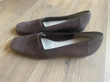 Sesto Meucci for Florence Brown Suede Pointed-Toe Flats, Made in Italy — listing 6