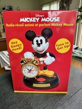 Disney Mickey Mouse Red Twin-Bell Analog Alarm Clock — listing 4