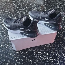 Nike Air Max 270 Black/White Women's Sneakers, Size US 7.5 — listing 4