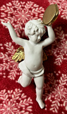 The Heralding Angels Boxed Set of 12 Porcelain Cherub Ornaments with Gold Accents — listing 2