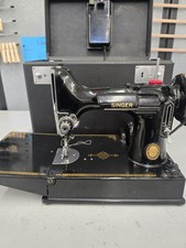 Singer Featherweight 221 Portable Sewing Machine with Case and Accessories, listing 5