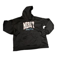 Women's Ultra Lightweight Christmas Fashion Hoodie, Dark Grey, "Grateful Blessed Christmas Obsessed", listing 3