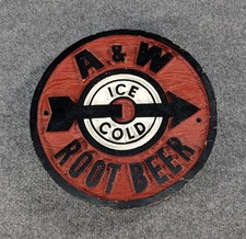 A&W Root Beer Glass Mug Pair - Full Size and Mini/Baby Mug, listing 3