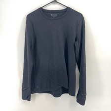 Athleta Women's Paisley Print Long Sleeve Athletic Top with Thumbhole Cuffs, Size S — listing 3