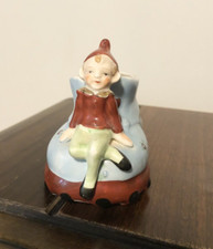 Vintage Figural Elf/Pixie in Red Hat Ceramic Planter — listing 6
