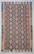 Vintage Turkish Anatolian Kilim Flat-Weave Wool Rug, 71x101 cm — listing 6
