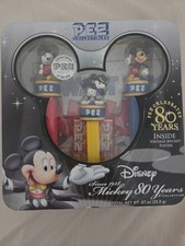 PEZ Collectibles Disney Mickey Mouse 80 Years Limited Edition Gift Set Tin (3 Dispensers) — listing 4