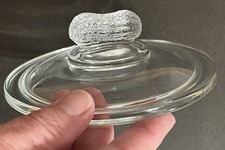 Planters Salted Peanuts Embossed Glass Counter Display Jar with Lid — listing 4