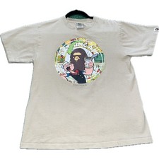 BAPE x Popeye Comic BWS Tee Beige