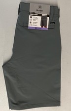 Hurley Hybrid Walkshort Men's Size 36 Teal Blue Quick Dry 4-Way Stretch Shorts — listing 5