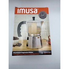 IMUSA Aluminum Stovetop Espresso Moka Pot 3-cup — listing 2