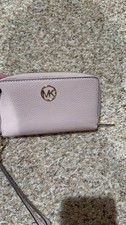 Michael Kors Signature Logo Wristlet Clutch Pouch — listing 5