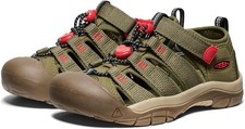 Kids' Closed-Toe Bungee Sport Sandals - Gray/Orange, Size EU 34 — listing 3