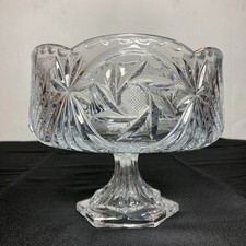 Cut Crystal Pinwheel Pattern Candlestick Holder — listing 5