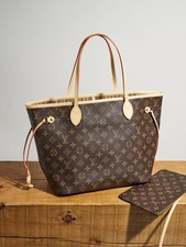 Louis Vuitton Neverfull-Style Monogram Tote Bag (Authenticity Unverified) — listing 3