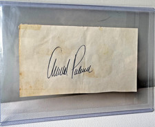 Arnold Palmer Signed & Inscribed Black-and-White Golf Photograph No documentation at all — listing 6