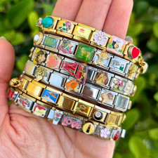 Vintage Gold-Tone Charm Bracelet with Figural Charms — listing 3