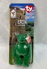 Ty McDonald's Teenie Beanie Babies International Bears - Erin the Bear — listing 3