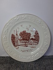 Homer Laughlin Eggshell Commemorative Church Plate — listing 3
