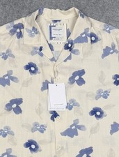 Denim & Flower Ricky Singh Geometric Print Button-Up Shirt, Size S — listing 3