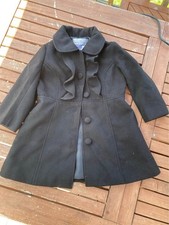 American Widgeon Toddler Girls Navy Quilted Hooded Barn Jacket, Size 2T — listing 3
