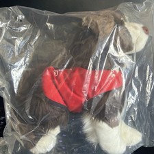 Plush Winter Dog with Fair Isle Hat and Scarf — listing 3