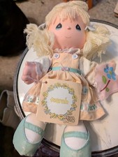 Precious Moments Applause Friendship Dolls Vinyl Doll with Bunny — listing 4